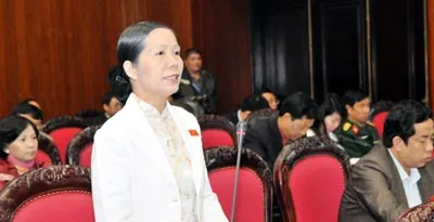 Đại biểu Trịnh Thị Thanh Bình (Bến Tre) Đại biểu Trịnh Thị Thanh Bình (Bến Tre)