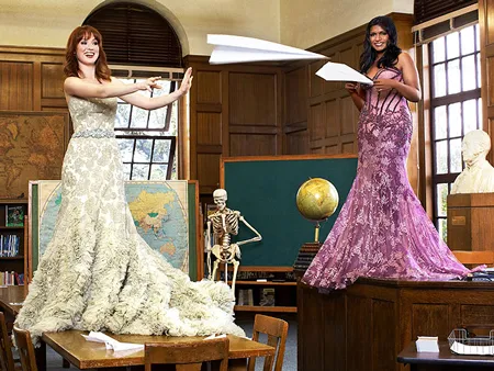 Mindy và Ellie Kemper Mindy và Ellie Kemper