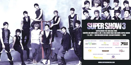 Super Junior & Super Show 3 tại Bình Dương