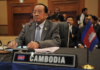 AFP - Cambodia's Foreign Minister Hor Namhong listens to the proceedings during the 5th Meeting of the Association of Southeast Asian Nations (ASEAN) Political Security Community Council at the 18th ASEAN Summit in Jakarta on May 6, 2011. AFP - Cambodia's Foreign Minister Hor Namhong listens to the proceedings during the 5th Meeting of the Association of Southeast Asian Nations (ASEAN) Political Security Community Council at the 18th ASEAN Summit in Jakarta on May 6, 2011.