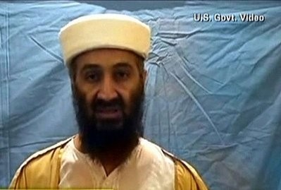 This framegrab from an undated video released by the US Department of Defense reportedly show Al-Qaeda leader Osama bin Laden making a video at his compound in Abbottabad, Pakistan This framegrab from an undated video released by the US Department of Defense reportedly show Al-Qaeda leader Osama bin Laden making a video at his compound in Abbottabad, Pakistan