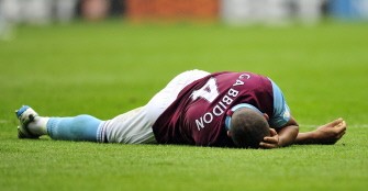 AFP - West Ham United's Welsh defender Daniel Gabbidon lies injured during the match against Wigan Athletic AFP - West Ham United's Welsh defender Daniel Gabbidon lies injured during the match against Wigan Athletic