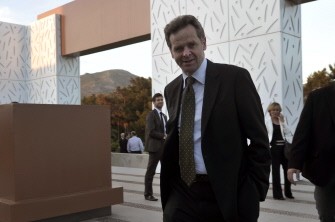 AFP - Poul Thomsen arrives at an Economist Conference in Athens on May 17, 2011 AFP - Poul Thomsen arrives at an Economist Conference in Athens on May 17, 2011