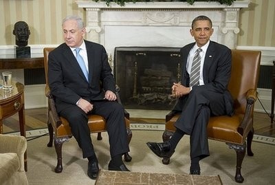 US President Barack Obama (R) meets with Israeli Prime Minister Benjamin Netanyahu in the White House in Washington, DC. (Photo: AFP) US President Barack Obama (R) meets with Israeli Prime Minister Benjamin Netanyahu in the White House in Washington, DC. (Photo: AFP)