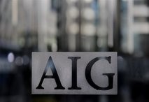 Logo of American International Group. Logo of American International Group.