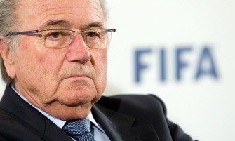 AFP - In this photograph taken on March 5, 2011 FIFA President Joseph S. Blatter listens to a question during a press conference at the 125th annual General Meeting of the International Football Association Board at the Celtic Manor resort near Newport. AFP - In this photograph taken on March 5, 2011 FIFA President Joseph S. Blatter listens to a question during a press conference at the 125th annual General Meeting of the International Football Association Board at the Celtic Manor resort near Newport.
