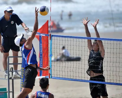 Giải bóng chuyền bãi biển toàn quốc 2011 - ĐKVĐ Cao Sơn/Minh Thiện bị loại