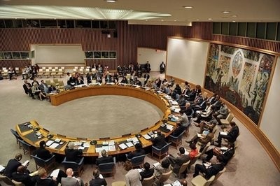 AFP file - A United Nations Security Council meeting on Impact of HIV/AIDS epidemic on international peace and security at UN headquarters in New York on June 7, 2011 AFP file - A United Nations Security Council meeting on Impact of HIV/AIDS epidemic on international peace and security at UN headquarters in New York on June 7, 2011