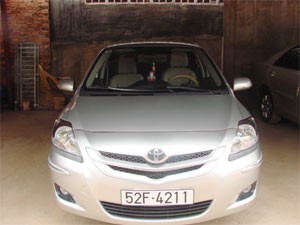 View of a Toyota Vios. Several technical flaws at cars produced by Toyota Vietnam have been exposed (Photo:Phan Hien) View of a Toyota Vios. Several technical flaws at cars produced by Toyota Vietnam have been exposed (Photo:Phan Hien)