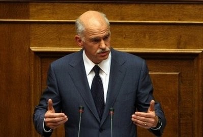 AFP - Greek Prime Minister George Papandreou axed his finance minister Friday amid the country's crippling dead crisis AFP - Greek Prime Minister George Papandreou axed his finance minister Friday amid the country's crippling dead crisis