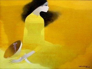 A painting by Do Huy Tuan (Source: VNA) A painting by Do Huy Tuan (Source: VNA)