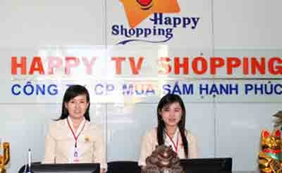 Advertisement of Happy Shopping on TV(Photo: Tuoi Tre) Advertisement of Happy Shopping on TV(Photo: Tuoi Tre)