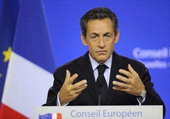AFP - French President Nicolas Sarkozy addresses a press conference at the end of a summit of the EU heads of State, on June 24, 2011 in Brussels. AFP - French President Nicolas Sarkozy addresses a press conference at the end of a summit of the EU heads of State, on June 24, 2011 in Brussels.