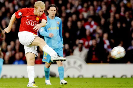Cú sút đưa Man.United vào chung kết Champions League năm 2008.
