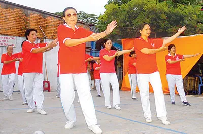 Thể dục dưỡng sinh: Tâm sáng, thân khỏe