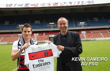 Sau khi tuyển mộ tiền đạo Kevin Gameiro:Paris.SG sẽ tiếp tục tăng cường hàng công