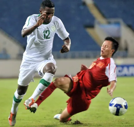 Lượt về vòng loại thứ 2 Olympic London 2012: Việt Nam thua Saudi Arabia 1 - 4