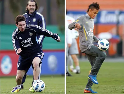 Messi và Neymar bước vào cuộc thi tài năng