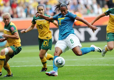 World Cup bóng đá nữ 2011 (bảng D): Brazil thắng Australia 1 - 0