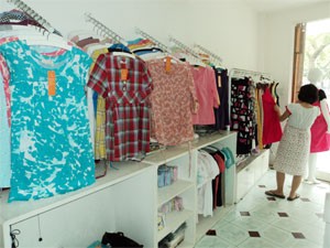 A clothes shop in Ho Chi Minh City (Photo: Minh Tri) A clothes shop in Ho Chi Minh City (Photo: Minh Tri)