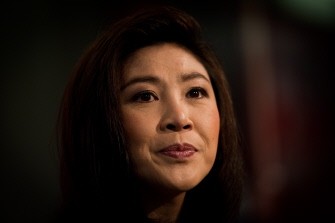 AFP - Yingluck Shinawatra speaks at a press conference at the Puea Thai Party headquarters in Bangkok on July 8, 2011. AFP - Yingluck Shinawatra speaks at a press conference at the Puea Thai Party headquarters in Bangkok on July 8, 2011.