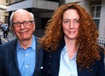 AFP - Rebekah Brooks (R) Chief Executive of News International and Rupert Murdoch Chairman of News Corporation leave from his London residence shortly after his arrival in Britain on July 10, 2011. AFP - Rebekah Brooks (R) Chief Executive of News International and Rupert Murdoch Chairman of News Corporation leave from his London residence shortly after his arrival in Britain on July 10, 2011.