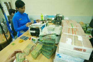 The State Bank has no policy rate relying on the reserve requirement, which is among the three efficient tools including reserve requirement and repurchase rate to fight inflation, says Bui Nguyen Hoan from SSC (Photo: Minh Tri) The State Bank has no policy rate relying on the reserve requirement, which is among the three efficient tools including reserve requirement and repurchase rate to fight inflation, says Bui Nguyen Hoan from SSC (Photo: Minh Tri)