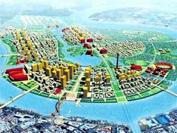An artist’s impression of the Thu Thiem new urban area in HCMC An artist’s impression of the Thu Thiem new urban area in HCMC