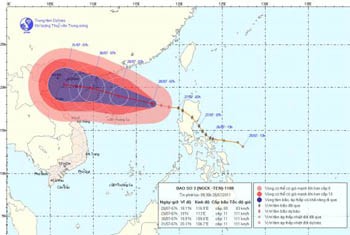 National weather bureau warns northern, central regions against ‘Nock-Ten’ typhoon National weather bureau warns northern, central regions against ‘Nock-Ten’ typhoon