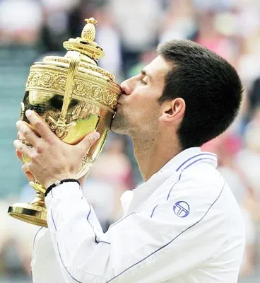 Và thế là...Djokovic đã đăng quang!