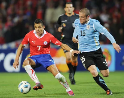 Kết quả Copa America 2011 (bảng C): Chilê hòa Uruguay 1 - 1