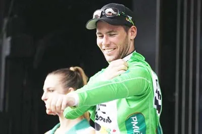 Cavendish giành áo Xanh