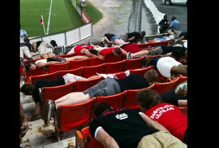 CĐV DC United trên khán đài