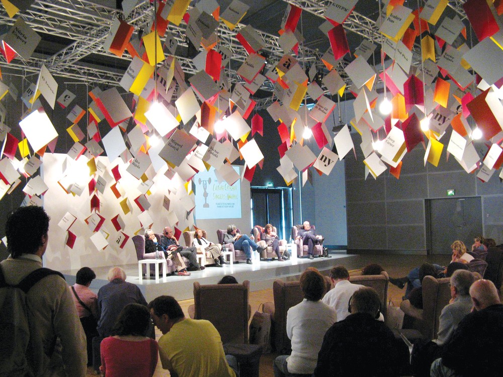 The annual Frankfurt book fair, every October, is an important meeting place for publishing houses to negotiate book deals and contracts The annual Frankfurt book fair, every October, is an important meeting place for publishing houses to negotiate book deals and contracts
