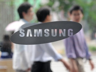 AFP - File photo taken on July 30, 2010 shows a Samsung logo in Seoul AFP - File photo taken on July 30, 2010 shows a Samsung logo in Seoul