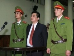 Cu Huy Ha Vu at the trial Photo: VNA Cu Huy Ha Vu at the trial Photo: VNA