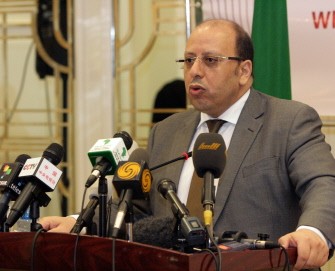 Libyan deputy foreign minister Khaled Kaim gives a press conference on August 4, 2011 in Tripoli after an oil tanker laden with tonnes of petrol steamed into the port of Benghazi, with rebels on board claiming they seized the vessel from government control between Malta and Tripoli. Libyan deputy foreign minister Khaled Kaim gives a press conference on August 4, 2011 in Tripoli after an oil tanker laden with tonnes of petrol steamed into the port of Benghazi, with rebels on board claiming they seized the vessel from government control between Malta and Tripoli.