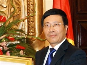 Foreign Minister Pham Binh Minh (Photo: Vietnam News Agency) Foreign Minister Pham Binh Minh (Photo: Vietnam News Agency)