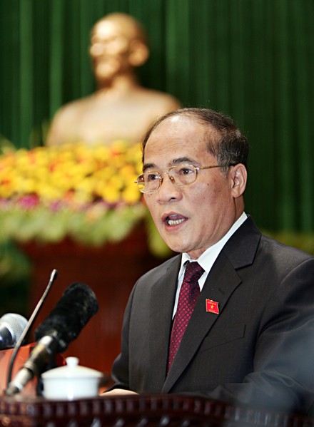National Assembly Chairman Nguyen Sinh Hung National Assembly Chairman Nguyen Sinh Hung