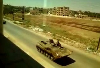 AFP - An image grab taken from a video uploaded on YouTube shows Syrian troops deploying in Idlib, northwest of Syria, on August 9, 2011 AFP - An image grab taken from a video uploaded on YouTube shows Syrian troops deploying in Idlib, northwest of Syria, on August 9, 2011