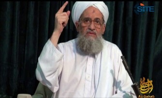 This Site Intelligence Group image from video released August 15, 2011 shows Al-Qaeda leader Ayman al-Zawahiri as he rallied fighters and supporters for jihad This Site Intelligence Group image from video released August 15, 2011 shows Al-Qaeda leader Ayman al-Zawahiri as he rallied fighters and supporters for jihad