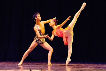 A dance performance A dance performance