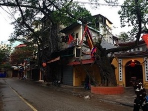 A street of Hanoi old quarter A street of Hanoi old quarter
