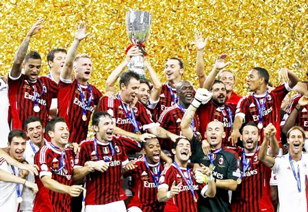 Thắng Inter 2 - 1, AC Milan đoạt Siêu cúp Italia 2011