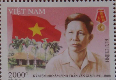 Phát hành bộ tem kỷ niệm 100 năm ngày sinh Giáo sư Trần Văn Giàu