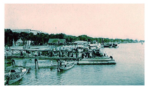 Old-day Thu Thiem ferry Old-day Thu Thiem ferry