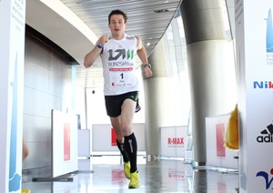 Thomas Dold of Germany runs during the competition in Ho Chi Minh City October 30, 2011 (Photo: Lien Huong) Thomas Dold of Germany runs during the competition in Ho Chi Minh City October 30, 2011 (Photo: Lien Huong)
