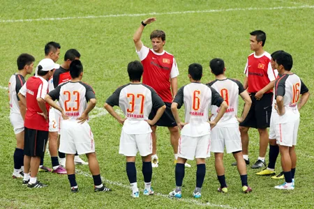 Tuyển Việt Nam vững tin trước cuộc “thử lửa”