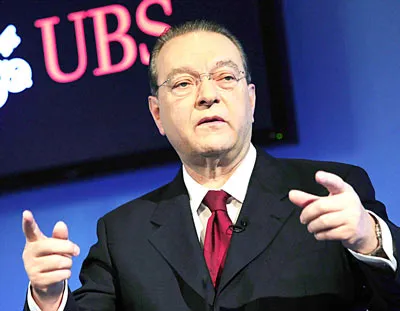 Oswald Gruebel, CEO Ngân hàng UBS vừa tuyên bố từ chức. (Ảnh: AP) Oswald Gruebel, CEO Ngân hàng UBS vừa tuyên bố từ chức. (Ảnh: AP)