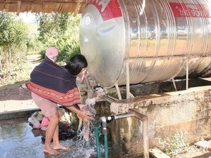 WB prioritise projects on clean water and rural hygiene (Source: VNA) WB prioritise projects on clean water and rural hygiene (Source: VNA)